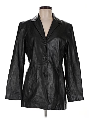 Kenneth Cole REACTION Leather Jacket (view 1)