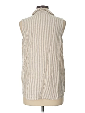 MICHAEL Michael Kors Sleeveless Button-Down Shirt (view 2)