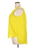 Cato 100% Polyester Yellow Sleeveless Blouse Size XL - photo 5