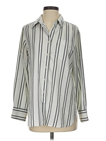 Ellen Tracy 3/4 Sleeve Button-Down Shirt (view 1)