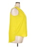 Cato 100% Polyester Yellow Sleeveless Blouse Size XL - photo 4