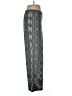 Notations Print Silver Casual Pants Size L - photo 4