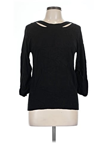 DKNYC 3/4 Sleeve Top (view 1)
