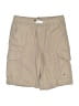 Tommy Hilfiger Solid Tan Cargo Shorts Size M (kids) - photo 1