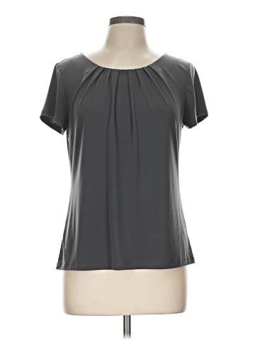 Worthington Short Sleeve Blouse (view 1)
