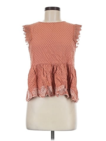 Blu Pepper Sleeveless Blouse (view 2)