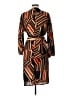Zara Basic Print Orange Casual Dress Size L - photo 2