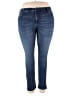 Kut from the Kloth Solid Blue Jeans Size 20 - photo 1