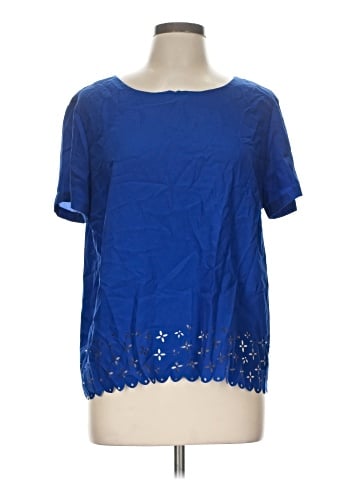 J.Crew Factory Store Short Sleeve Top (view 1)