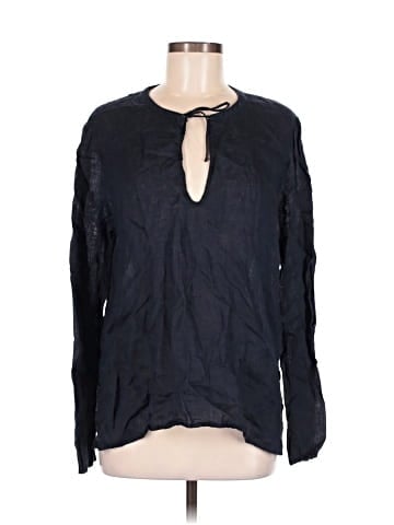 James Perse Long Sleeve Blouse (view 1)