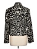 Anthracite 100% Polyester Animal Print Black Jacket Size 12 - photo 2