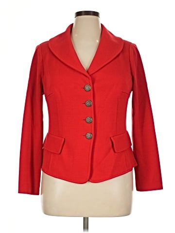 St. John Wool Blazer (view 1)