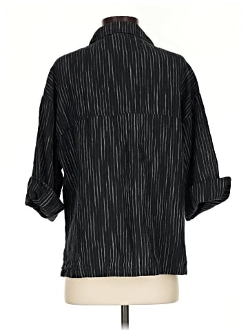 Marla Wynne 3/4 Sleeve Button-Down Shirt (view 2)
