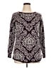 Charter Club Paisley Purple Pullover Sweater Size XL - photo 1