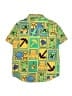 Minecraft 100% Cotton Print Yellow Short Sleeve Button-Down Shirt Size S (kids) - photo 2