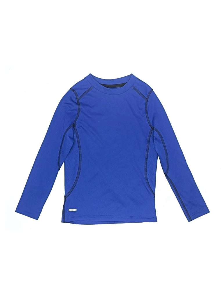 Pre-owned Starter Kids' Long Sleeve T-shirt In Blue