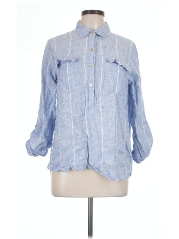 Ellen Tracy 3/4 Sleeve Button-Down Shirt (view 1)