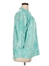 Notations Teal 3/4 Sleeve Blouse Size 1X - photo 4