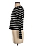 Happily Grey Stripes Black Pullover Sweater Size S - photo 5