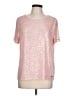 Anne Klein Pink Short Sleeve Top Size L - photo 1