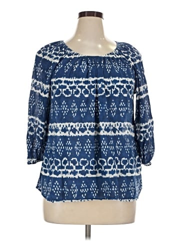 Chaps 3/4 Sleeve T-Shirt (view 1)