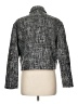 Halogen 100% Polyester Tweed Gray Jacket Size L - photo 2