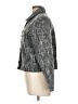 Halogen 100% Polyester Tweed Gray Jacket Size L - photo 5