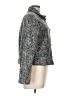 Halogen 100% Polyester Tweed Gray Jacket Size L - photo 4
