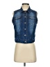Love Tree Blue Denim Vest Size S - photo 1