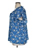 Max Studio 100% Polyester Blue Short Sleeve Blouse Size 1X - photo 5