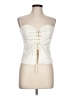 Cotton Candy LA Ivory Sleeveless Blouse Size L - photo 1