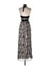 BCBGMAXAZRIA 100% Polyester Chevron-herringbone Black Casual Dress Size 2 - photo 2