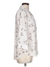 A. Byer 100% Polyester Floral Ivory 3/4 Sleeve Blouse Size L - photo 4