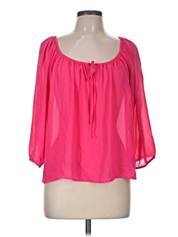 XXI 3/4 Sleeve Blouse (view 1)
