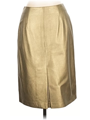 Valentino Vintage Leather skirt (view 2)