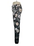 Tek Gear Floral Black Active Pants Size XL - photo 5