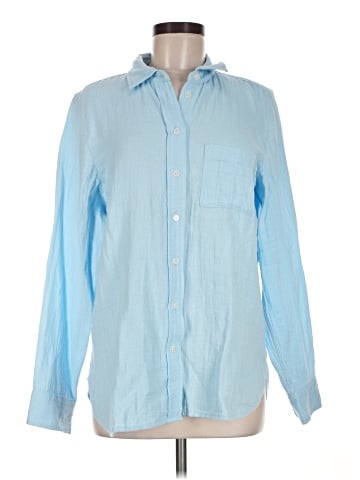 J.Crew Factory Store Long Sleeve Button-Down Shirt (view 1)