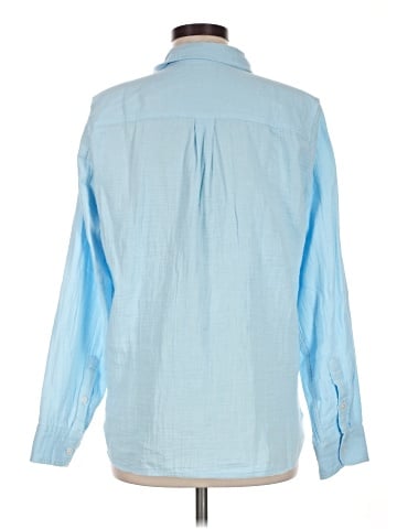 J.Crew Factory Store Long Sleeve Button-Down Shirt (view 2)