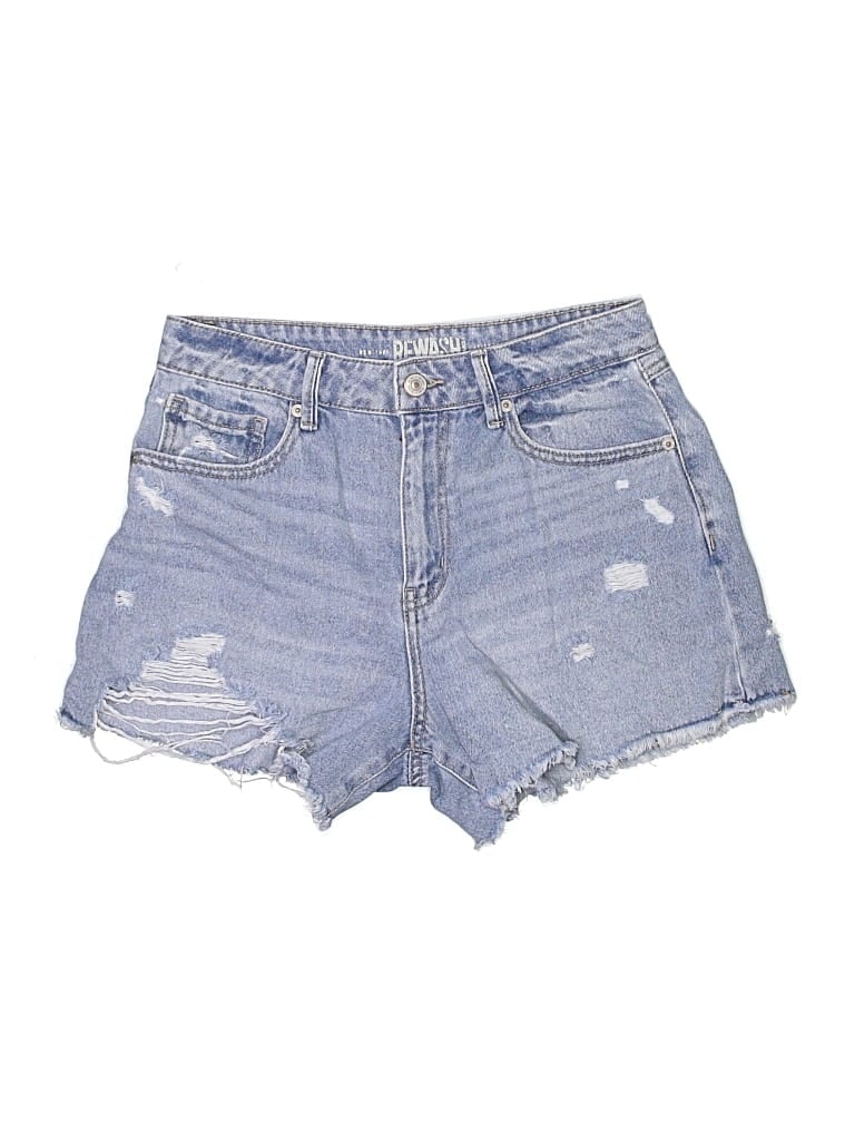 Pre-owned Rewash Denim Shorts In Blue