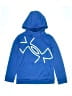 Under Armour 100% Recycled Polyester Blue Pullover Hoodie Size M (youth) - photo 1