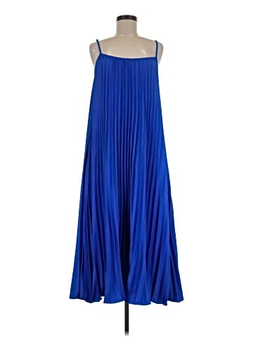 Blue Velvet Cocktail Dress (view 1)