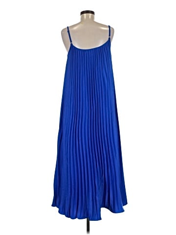 Blue Velvet Cocktail Dress (view 2)