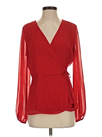 Kensie Long Sleeve Blouse (view 1)