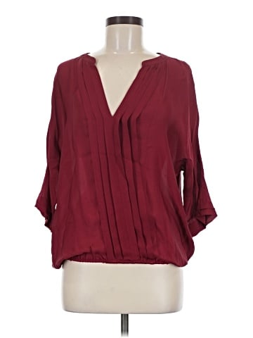 Joie 3/4 Sleeve Silk Top (view 1)