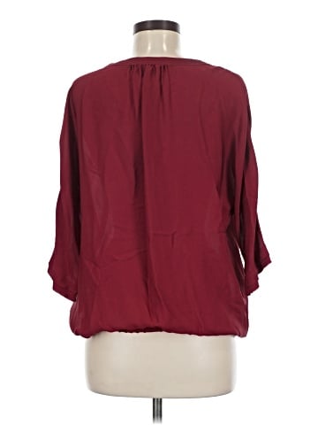 Joie 3/4 Sleeve Silk Top (view 2)