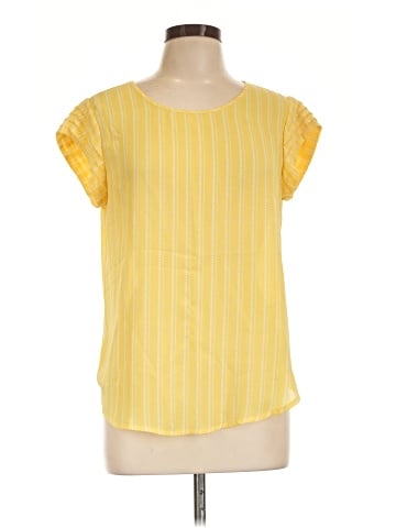 Lily White Short Sleeve Blouse (view 1)