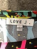 Love J Black Short Sleeve Blouse Size M - photo 7