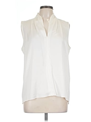 Elie Tahari Sleeveless Silk Top (view 1)