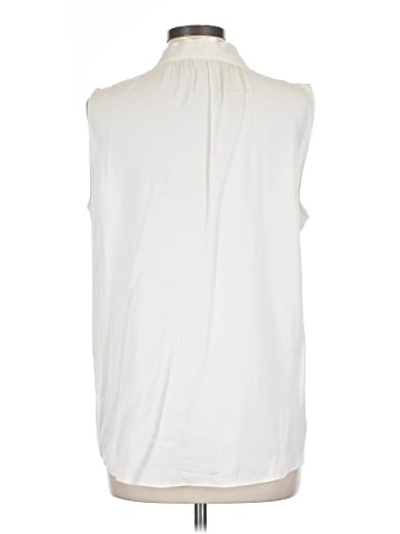 Elie Tahari Sleeveless Silk Top (view 2)