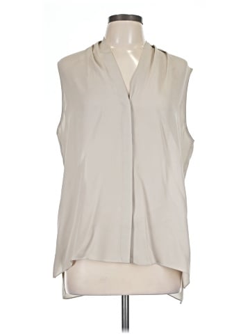 Elie Tahari Sleeveless Silk Top (view 1)